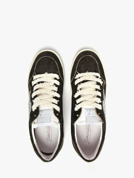 Sneakers Dany En Cuir Semerdjian Noir women DANY vue secondaire 3