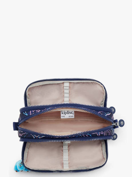 3-compartment Pouch Back To School / Pbg Kipling Blue back to school / pbg PBGI3560 other view 1