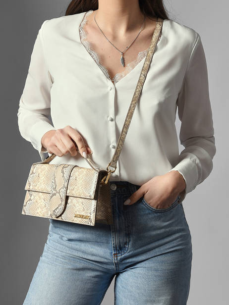 Preloved Leather Grand Bambino Crossbody Bag Jacquemus Beige second life 1565128 other view 1