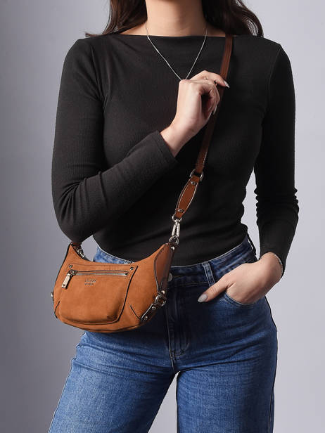 Shoulder Bag Marsha Leather Guess Brown marsha SG950172 other view 1