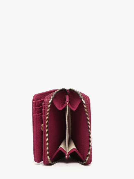 Camomille Pearl Compact Wallet Woomen Pink camomille pearl WCAE95 other view 2