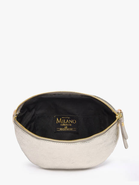 Belt Bag Leather Milano Silver nine NI19091 other view 3