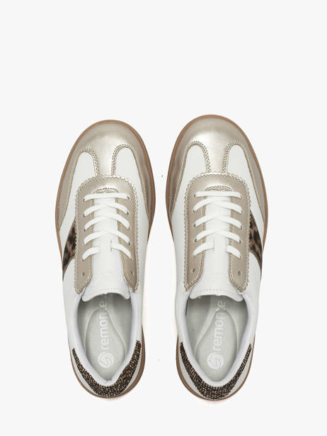 Sneakers In Leather Remonte White women 80 other view 2