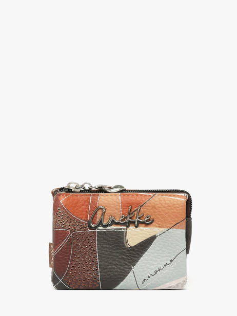 Porte-monnaie Auralis Anekke Marron auralis 42819010