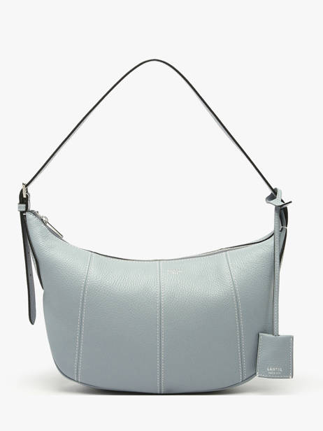 Sac Hobo Zippé M Victoire Cuir Lancel Bleu victoire A13993