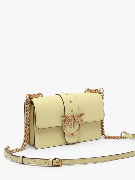 Cross Body Tas Love Bag Icon Leather Pinko Green love bag icon A0F1 other view 2