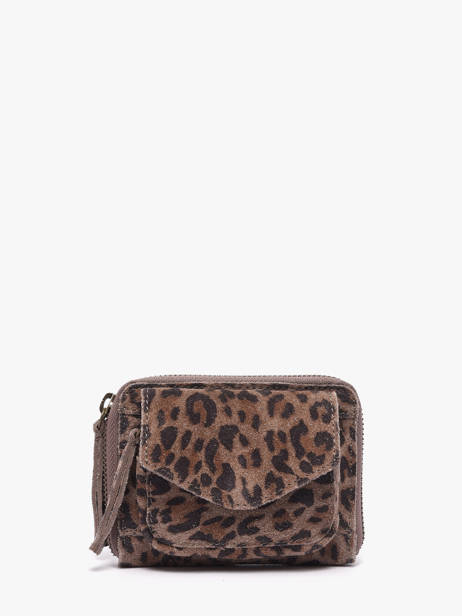 Porte-monnaie Naina Cuir Pieces Beige naina 17117178