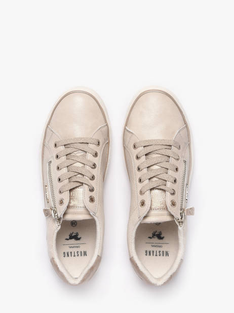 Sneakers Mustang Beige women M0032006 other view 3