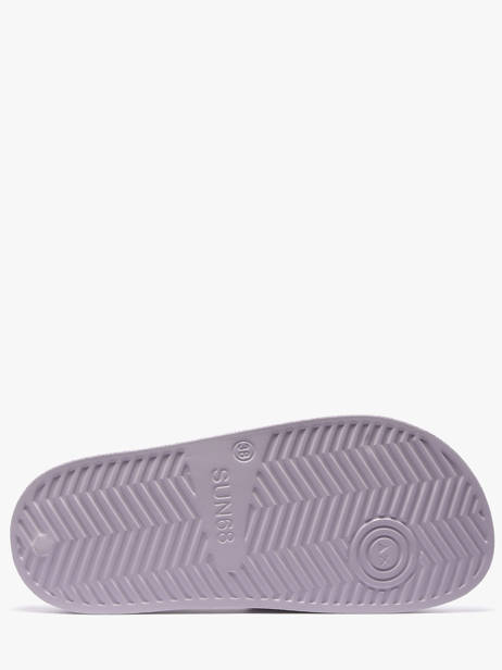 Flip Flops Sun68 Violet women X3621024 other view 4