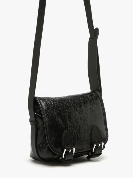 Shoulder Bag Eclipse Leather Paul marius Black eclipse LOULOUS other view 2