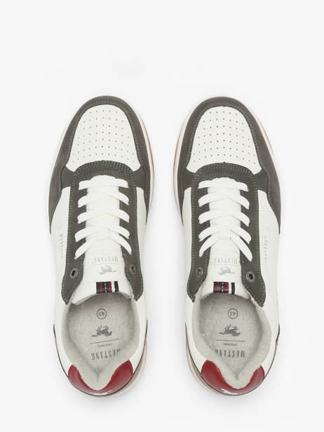 Sneakers Mustang Blanc men M0011006 vue secondaire 3