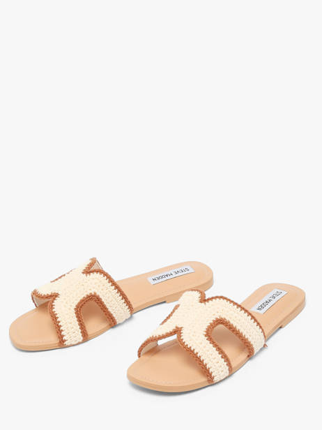 Mules Steve madden Beige women 11005344 vue secondaire 1