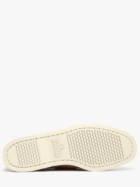 Chaussures Bateau En Cuir Sebago Marron men 7000GA0 vue secondaire 5