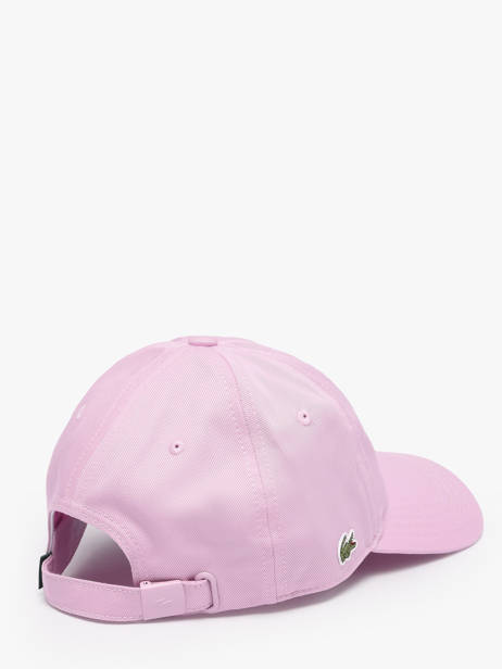 Cap Lacoste Pink accessoires RK044000 other view 2