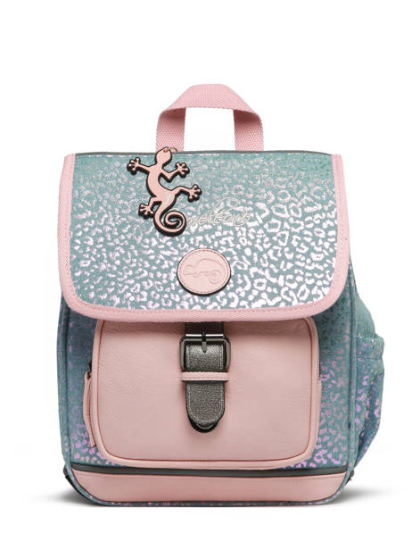 1 Compartment Backpack Cameleon Blue vintage fantasy PBVGSD30 other view 7