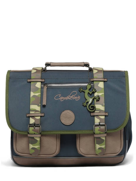 Satchel 2 Compartments Cameleon Blue vintage urban 27 other view 7