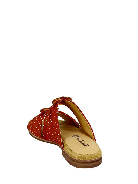 Slippers Armistice Red women RIO6 other view 3