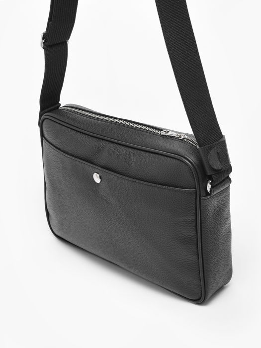 Longchamp Le foulonné Messenger bag Black