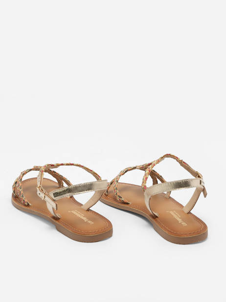 Sandals Cimona In Leather Les tropeziennes Green women CIMONA other view 3