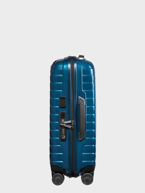 Expandable Cabin Luggage Samsonite Blue proxis 140087 other view 2